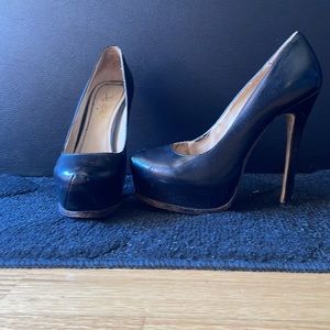 YSL black pumps